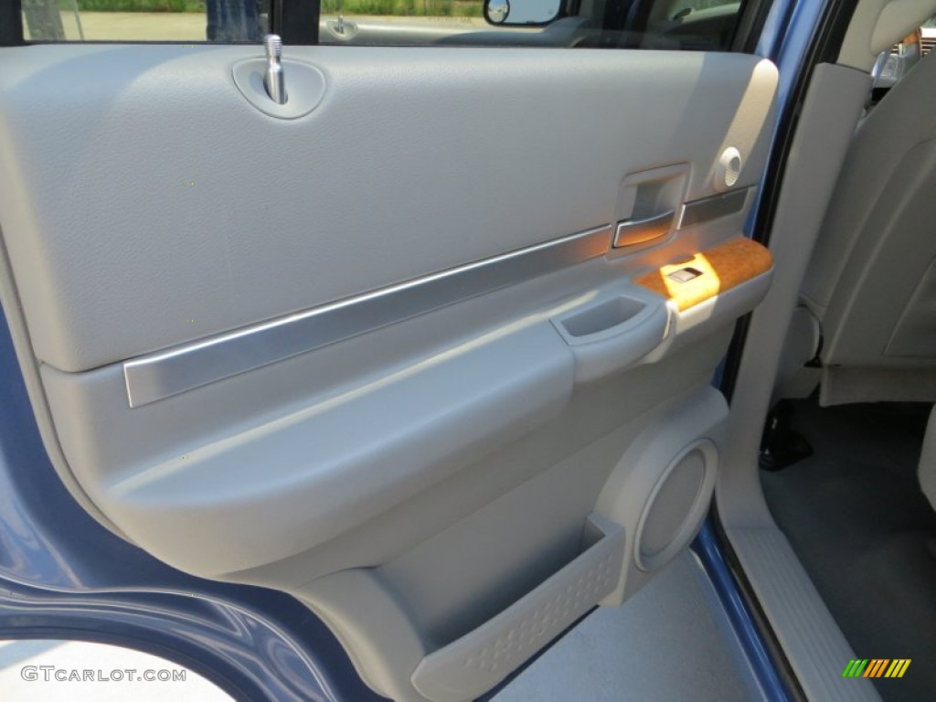2008 Aspen Limited - Marine Blue Pearl / Dark Slate Gray/Light Slate Gray photo #25