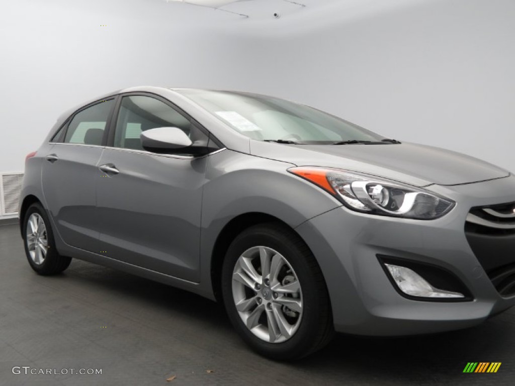 2013 Elantra GT - Titanium Gray Metallic / Black photo #2