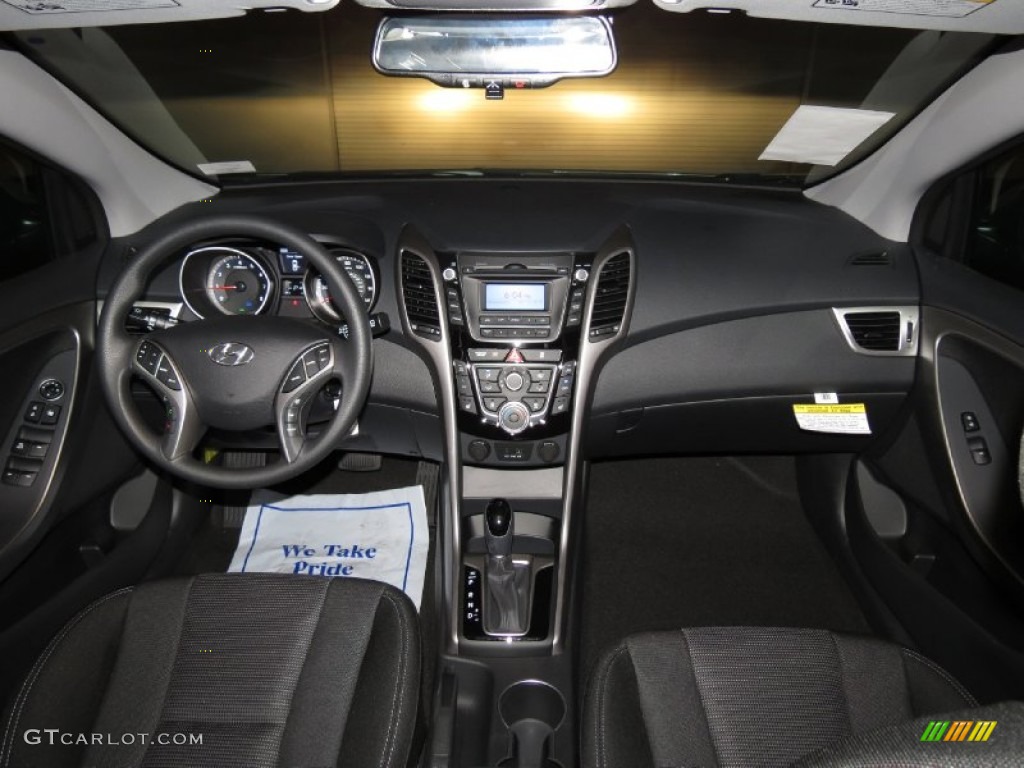 2013 Elantra GT - Titanium Gray Metallic / Black photo #4