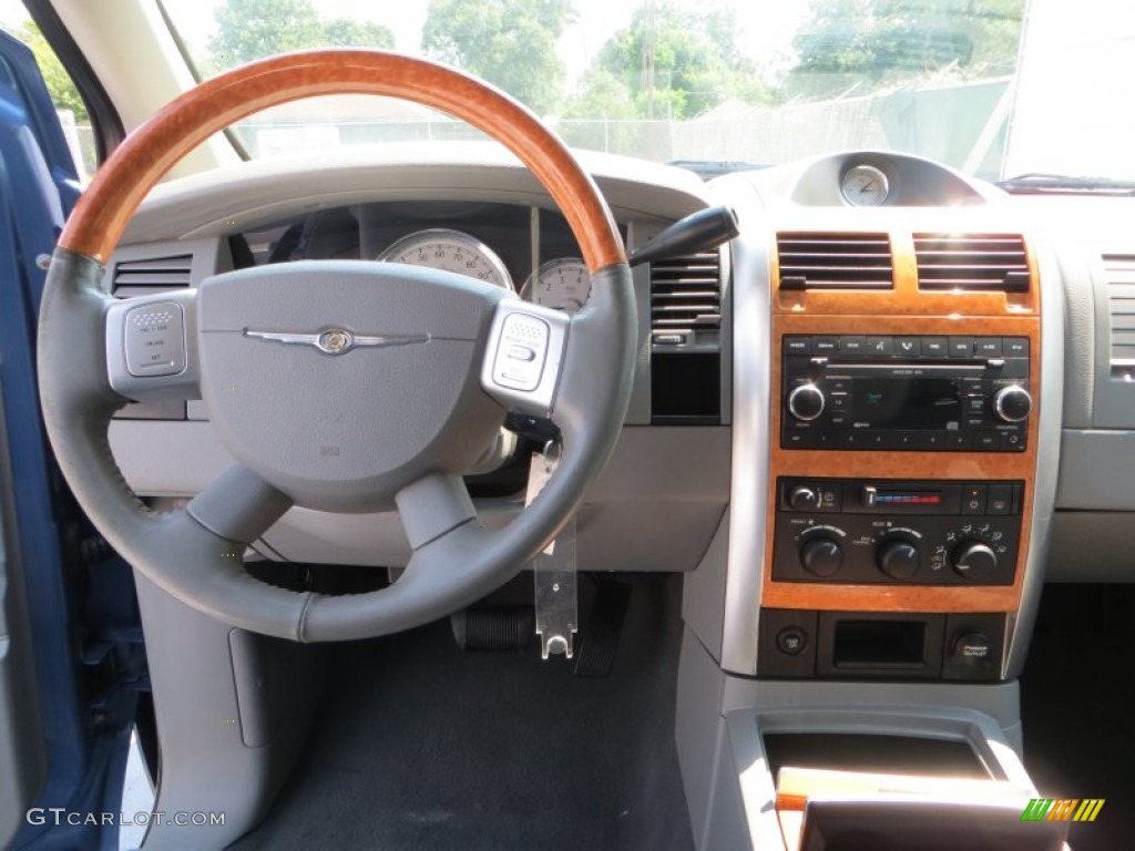 2008 Aspen Limited - Marine Blue Pearl / Dark Slate Gray/Light Slate Gray photo #31