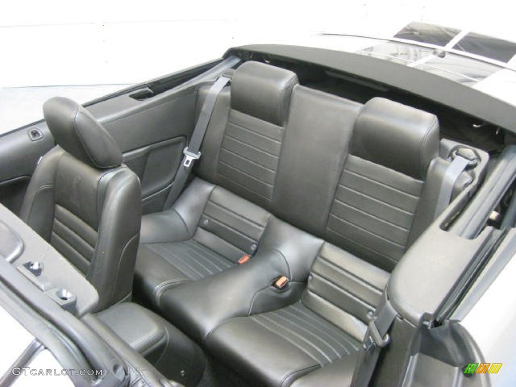 2009 Ford Mustang Shelby GT500 Convertible Rear Seat Photo #83035866