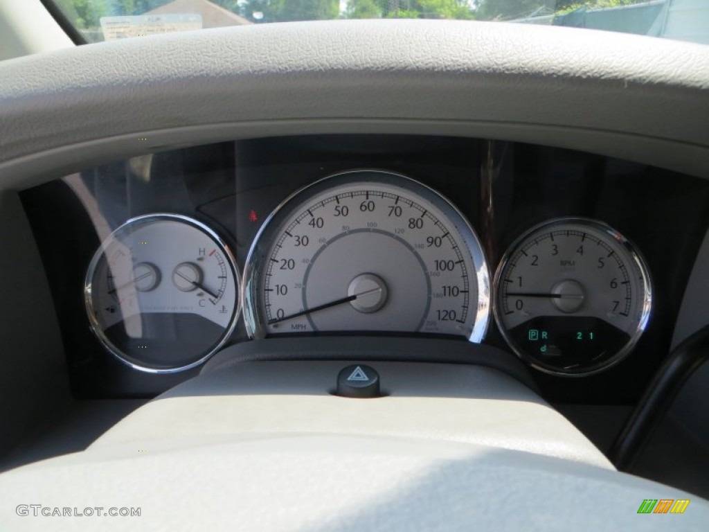 2008 Aspen Limited - Marine Blue Pearl / Dark Slate Gray/Light Slate Gray photo #36