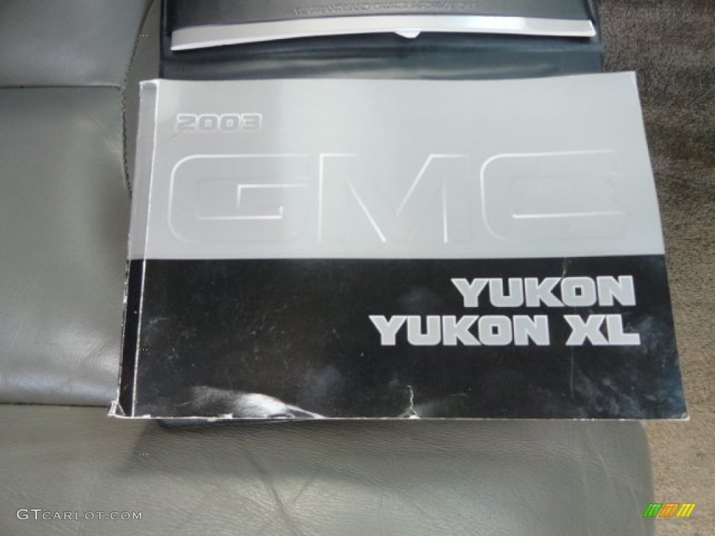 2003 Yukon XL SLT 4x4 - Carbon Metallic / Pewter/Dark Pewter photo #15