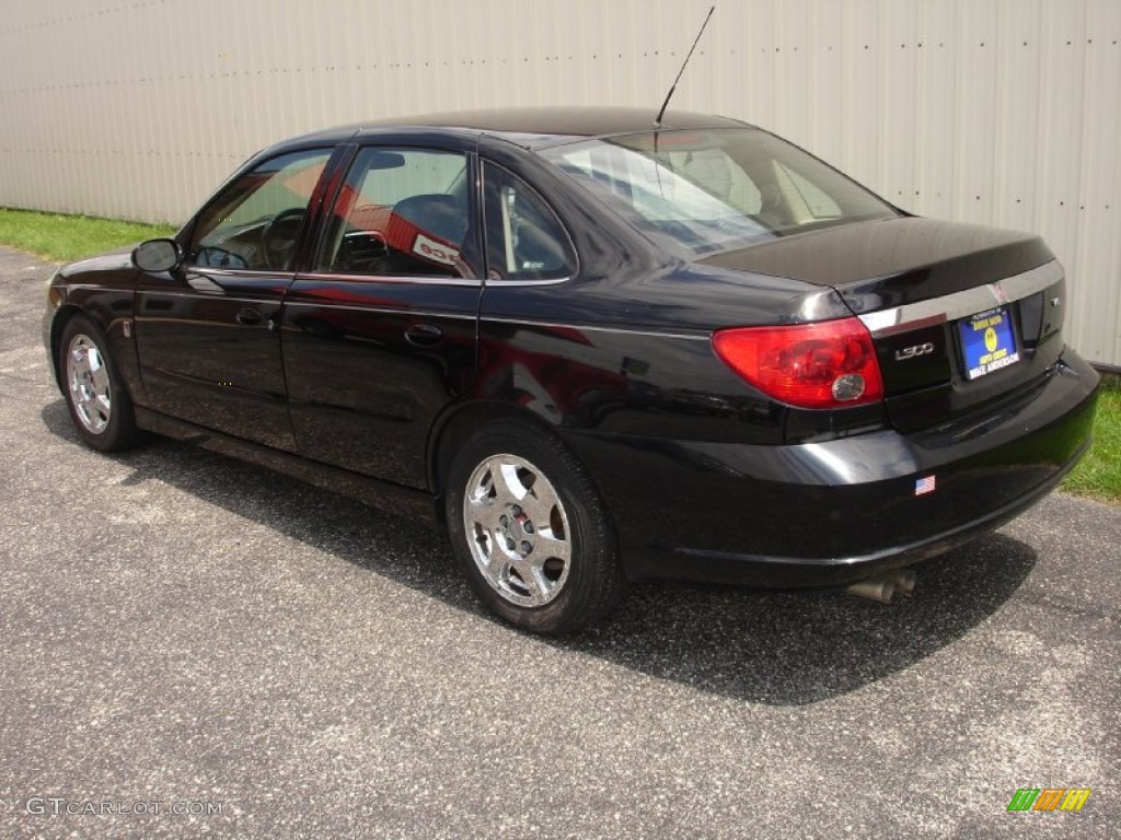 2003 L Series L300 Sedan - Black / Black photo #3