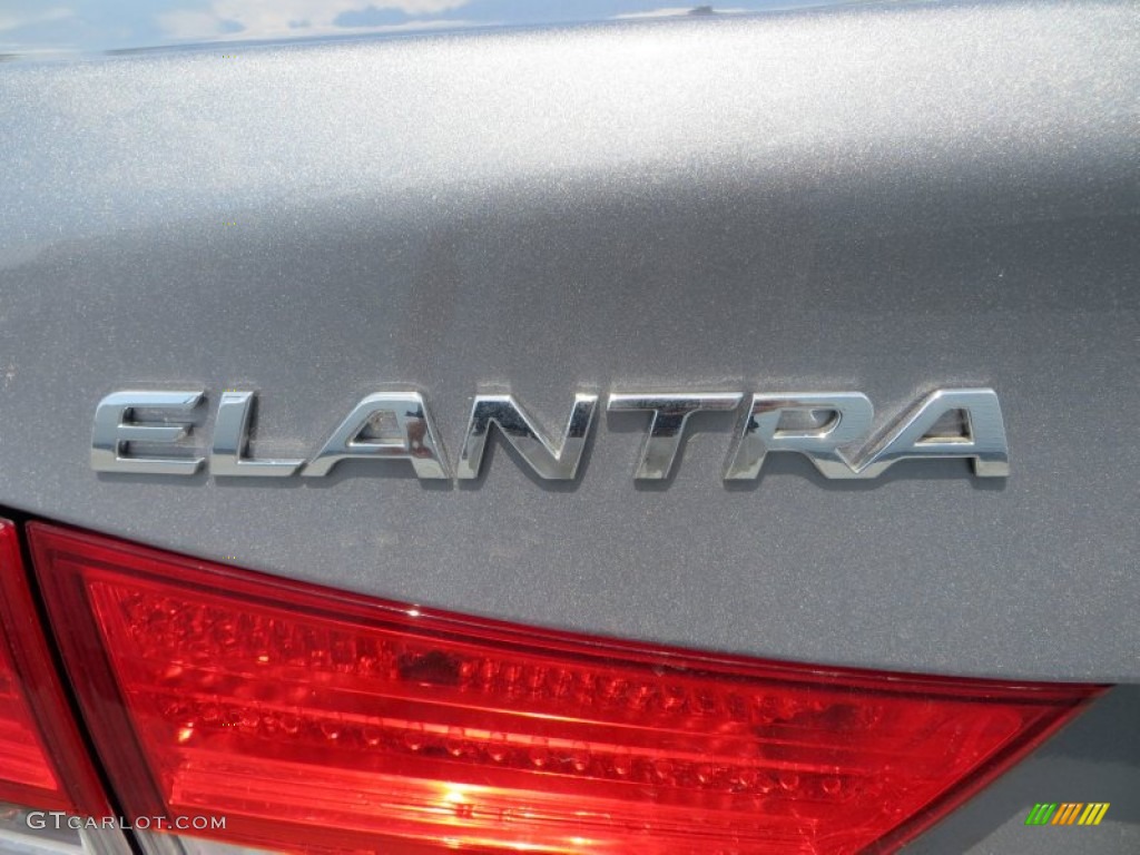 2013 Elantra Limited - Titanium Gray Metallic / Gray photo #12