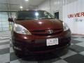 2008 Salsa Red Pearl Toyota Sienna XLE  photo #2