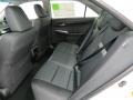 2013 Toyota Camry Black Interior Rear Seat Photo