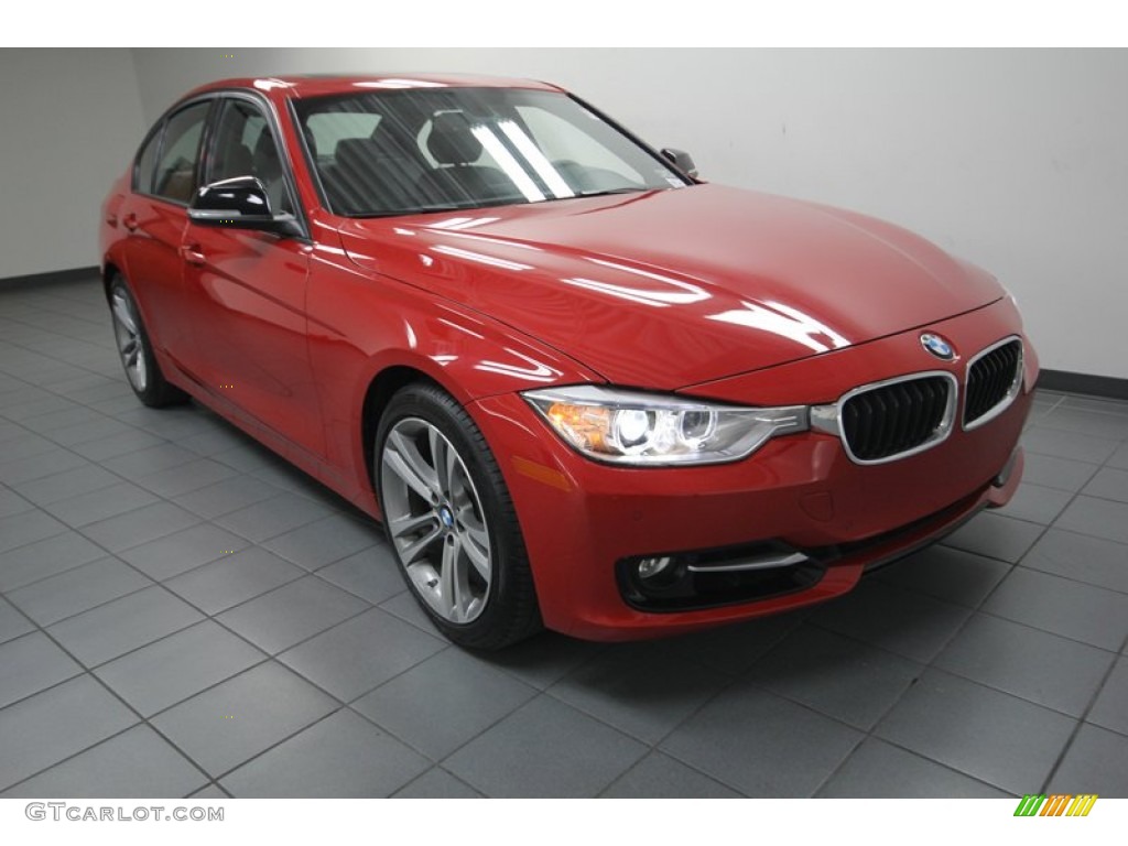 Melbourne Red Metallic 2012 BMW 3 Series 328i Sedan Exterior Photo #83042121