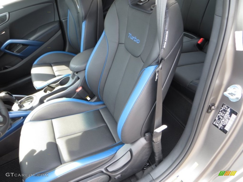 2013 Hyundai Veloster Turbo Front Seat Photo #83042760