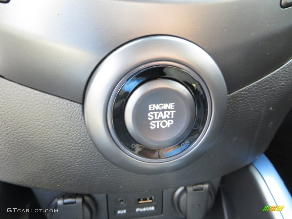 2013 Veloster Turbo - Matte Gray / Blue photo #30