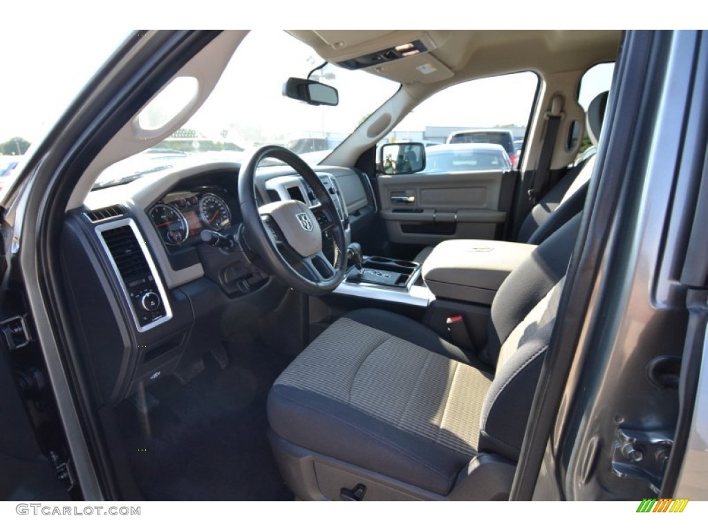 2012 Ram 1500 Big Horn Quad Cab - Mineral Gray Metallic / Dark Slate Gray/Medium Graystone photo #17