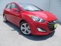 2013 Volcanic Red Hyundai Elantra GT  photo #2