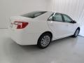 2013 Super White Toyota Camry LE  photo #17