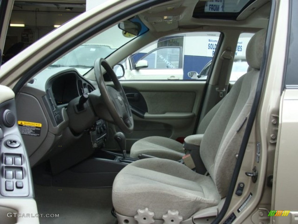 2006 Elantra GLS Sedan - Champagne Beige / Beige photo #10