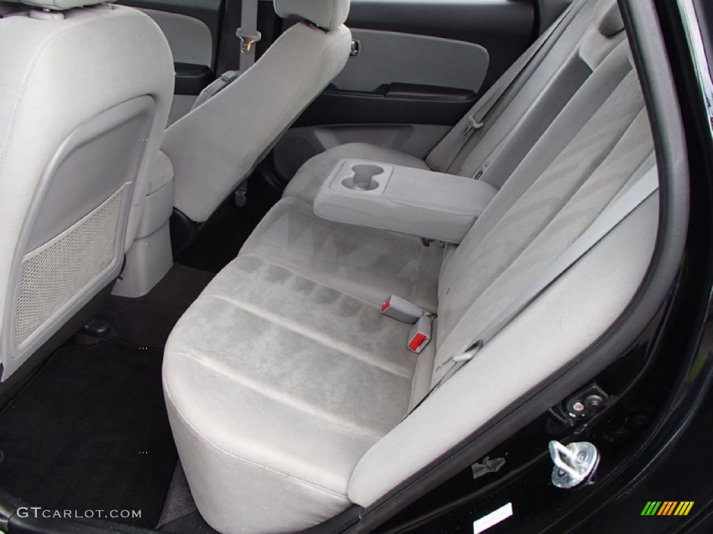 2010 Elantra SE - Ebony Black / Gray photo #10