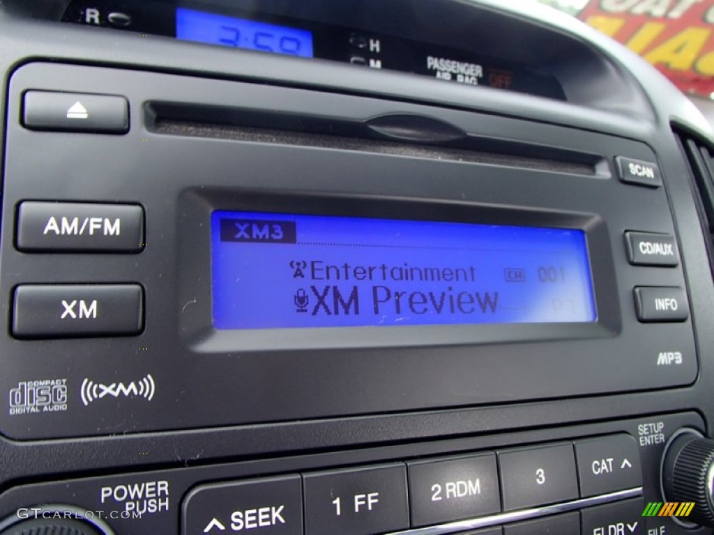 2010 Elantra SE - Ebony Black / Gray photo #14