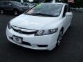 Taffeta White - Civic LX Sedan Photo No. 1