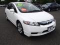 Taffeta White - Civic LX Sedan Photo No. 3