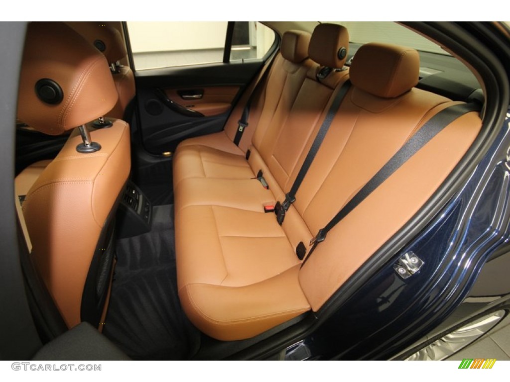 2012 BMW 3 Series 328i Sedan Rear Seat Photo #83045580