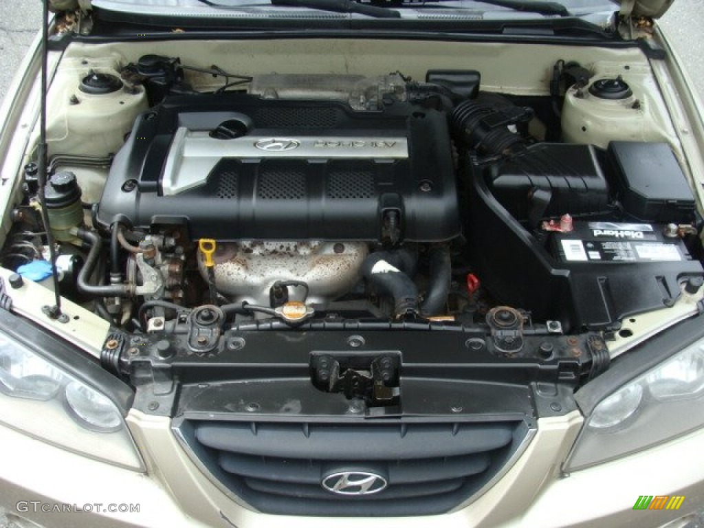 2006 Elantra GLS Sedan - Champagne Beige / Beige photo #27