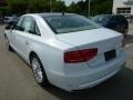 Ibis White 2014 Audi A8 L 4.0T quattro Exterior