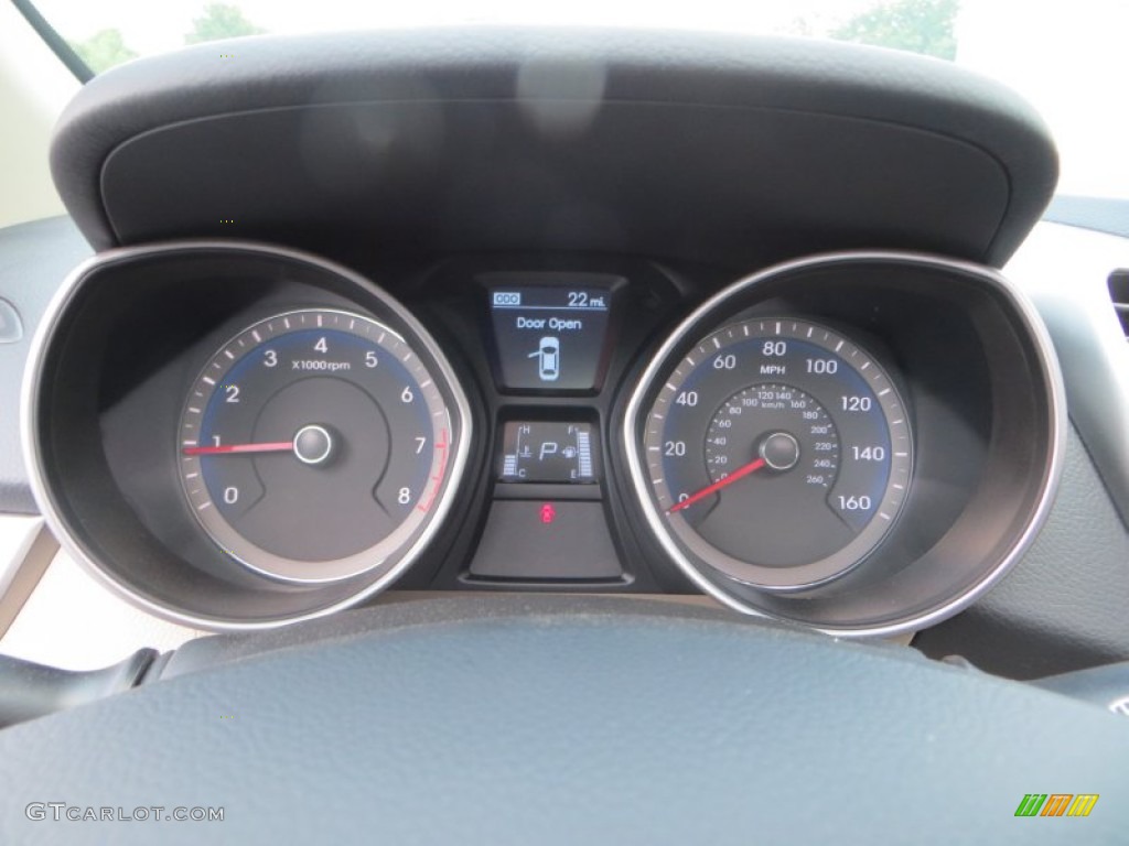 2013 Elantra GT - Volcanic Red / Beige photo #67