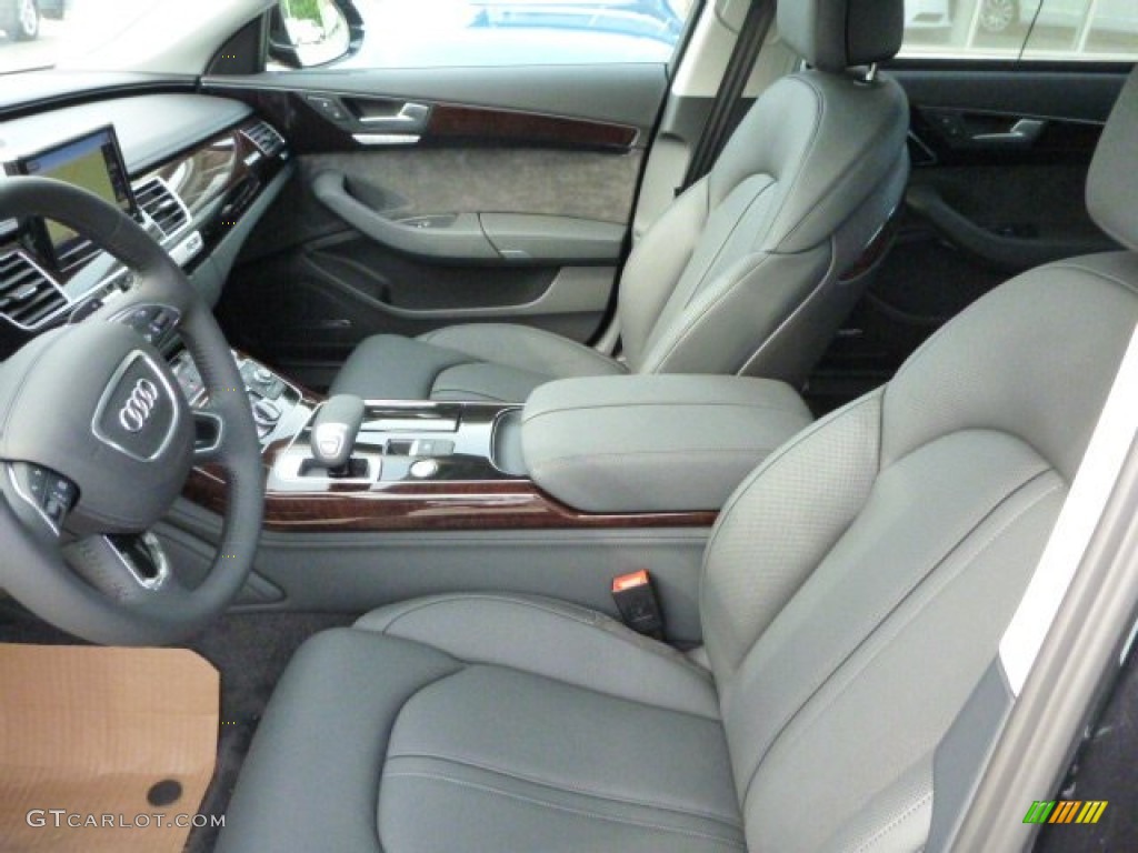 2014 Audi A8 L TDI quattro Front Seat Photo #83046518