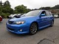 2010 WR Blue Pearl Subaru Impreza WRX Wagon  photo #3