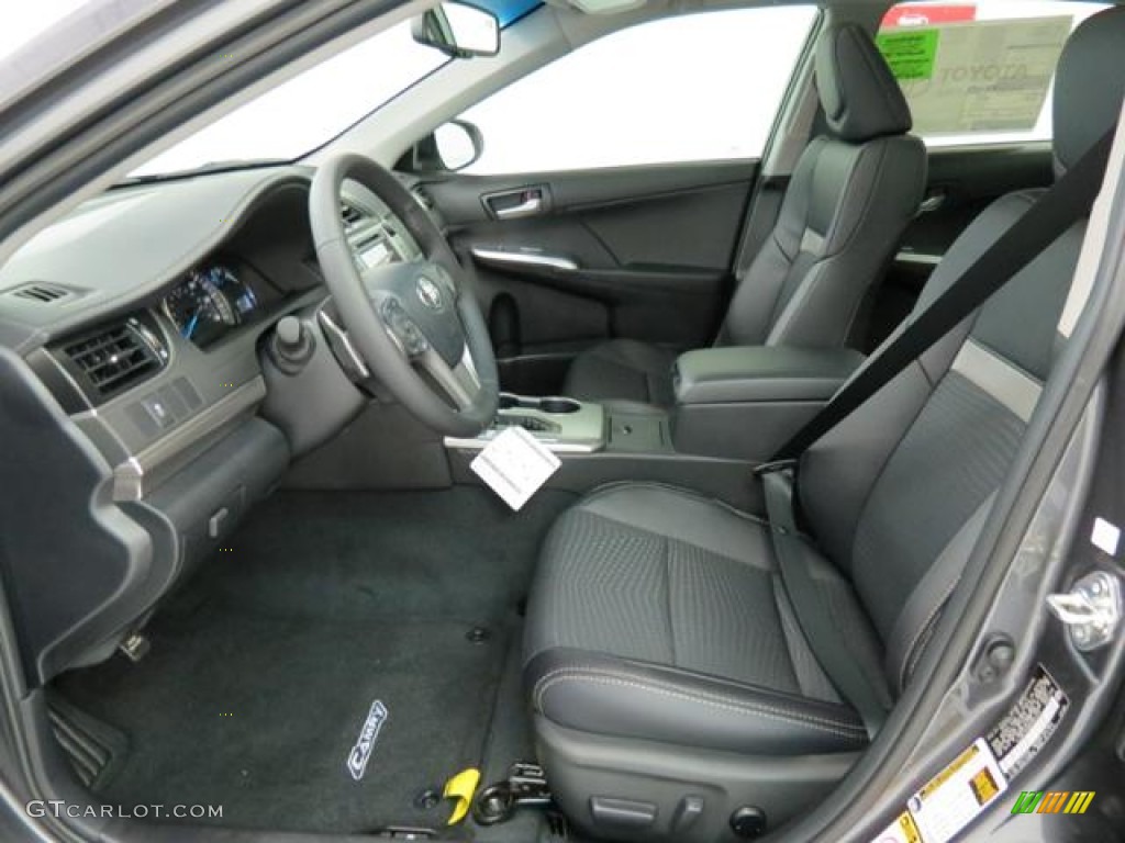 2013 Camry SE V6 - Magnetic Gray Metallic / Black photo #8