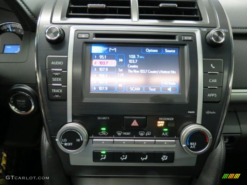 2013 Camry SE V6 - Magnetic Gray Metallic / Black photo #13