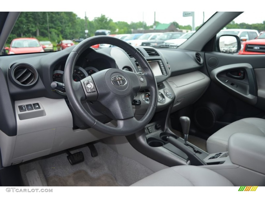 2009 RAV4 Limited V6 - Classic Silver Metallic / Ash Gray photo #10