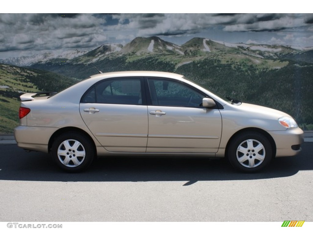 2008 Corolla LE - Desert Sand Mica / Beige photo #2