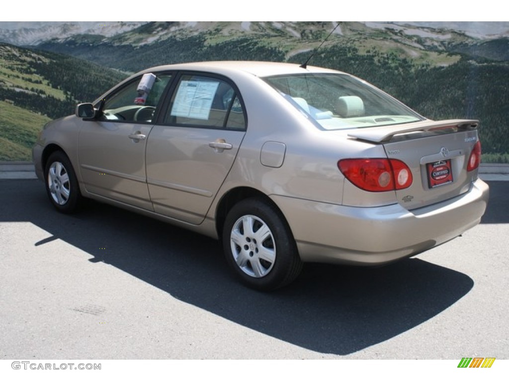 2008 Corolla LE - Desert Sand Mica / Beige photo #4