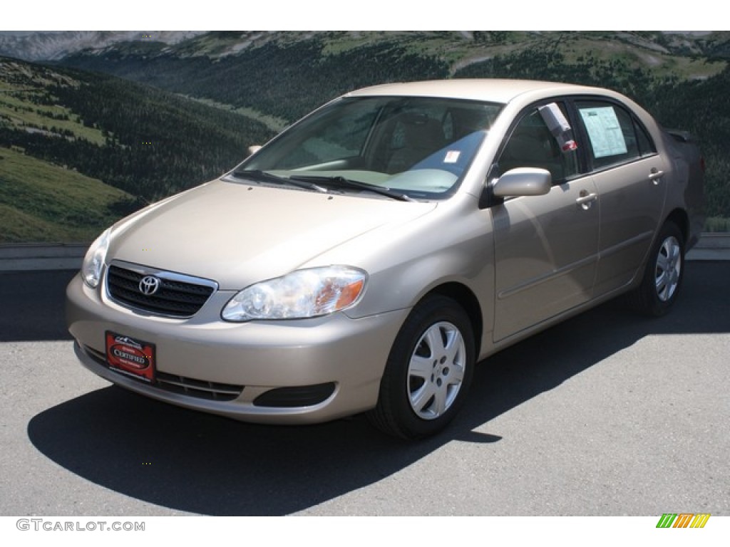 2008 Corolla LE - Desert Sand Mica / Beige photo #5