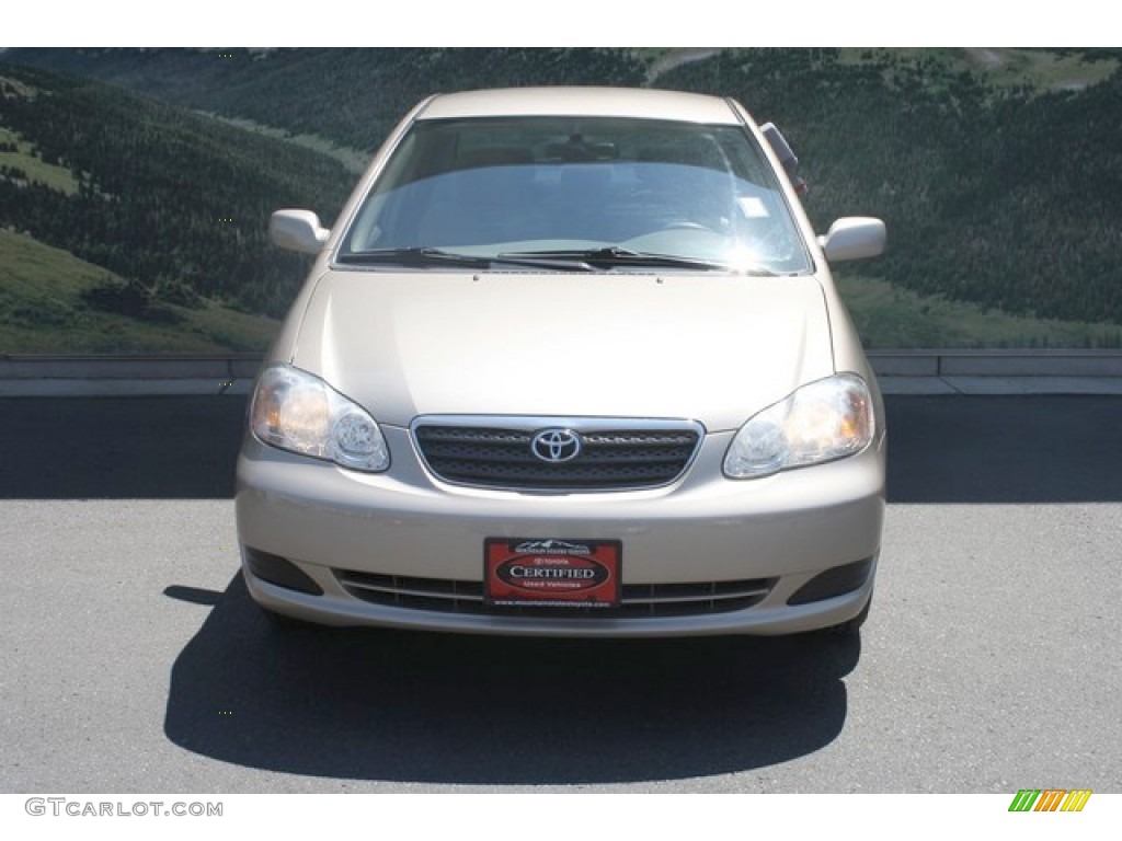 2008 Corolla LE - Desert Sand Mica / Beige photo #7