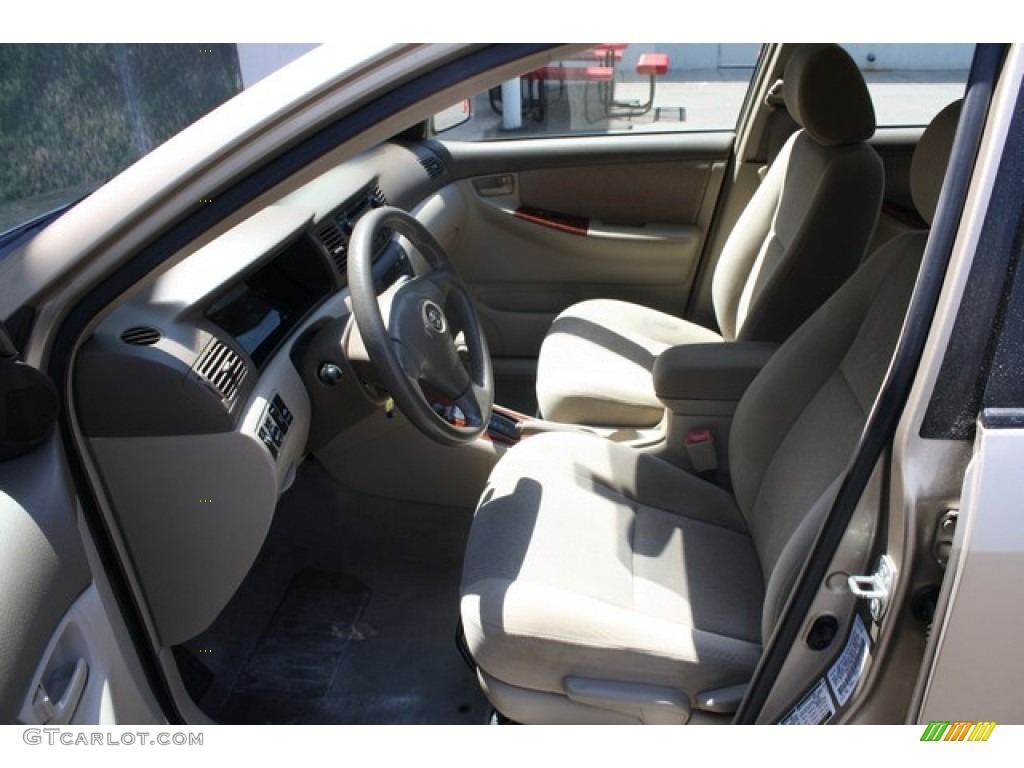 2008 Corolla LE - Desert Sand Mica / Beige photo #10