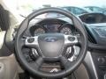 Medium Light Stone 2014 Ford Escape SE 1.6L EcoBoost Steering Wheel