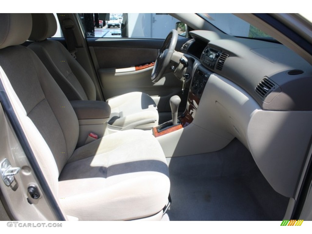 2008 Corolla LE - Desert Sand Mica / Beige photo #15