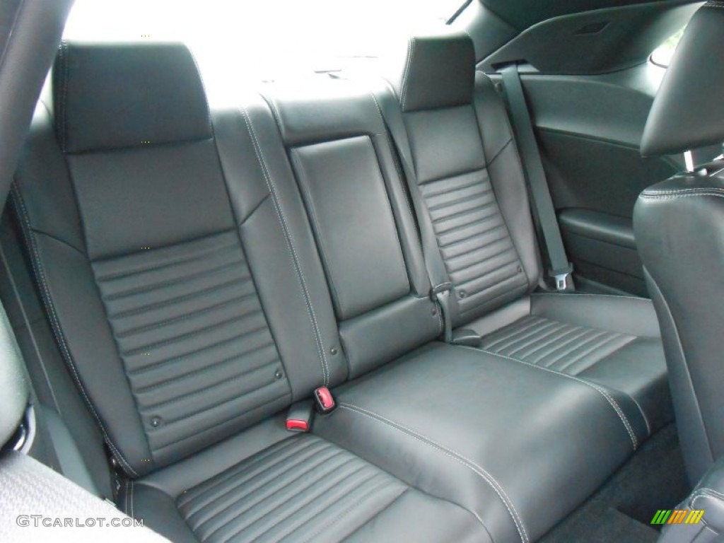 2012 Dodge Challenger SXT Rear Seat Photos