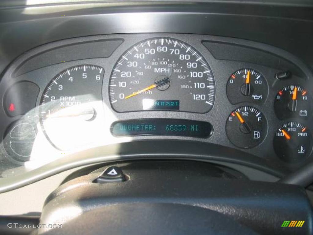 2003 Silverado 1500 LS Extended Cab - Dark Gray Metallic / Medium Gray photo #11