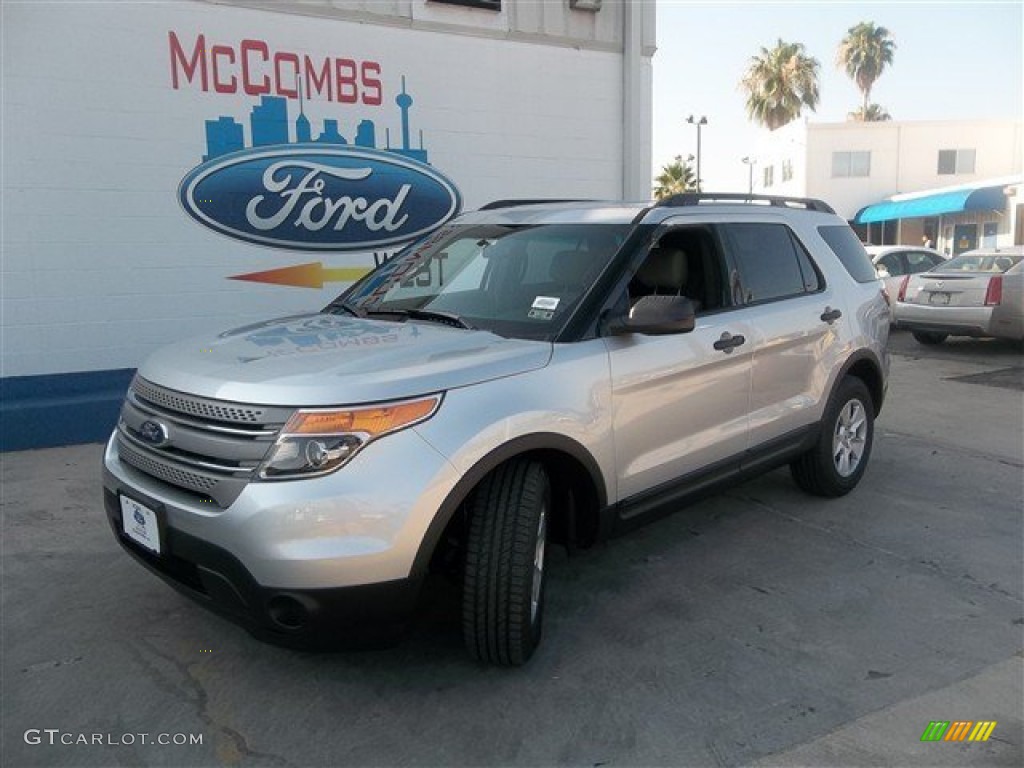 Ingot Silver Metallic Ford Explorer