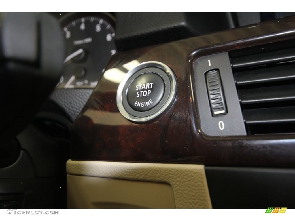 2010 3 Series 328i Convertible - Black Sapphire Metallic / Cream Beige photo #28