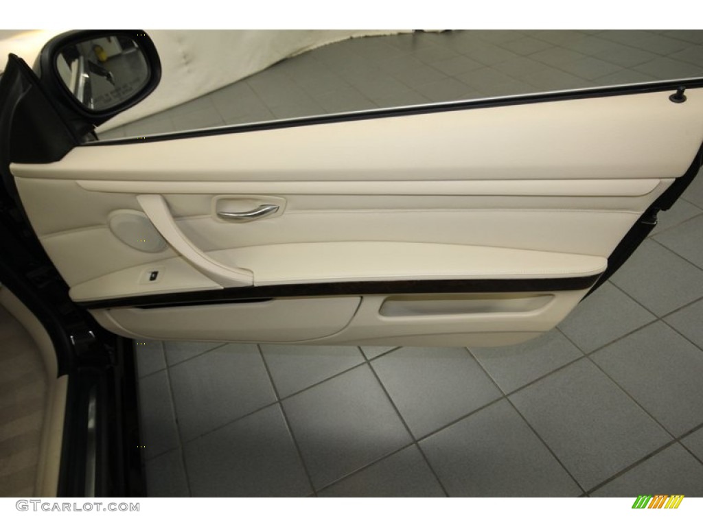 2010 3 Series 328i Convertible - Black Sapphire Metallic / Cream Beige photo #36