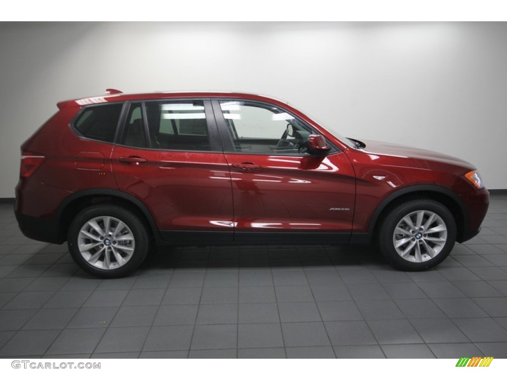 Vermilion Red Metallic 2014 BMW X3 xDrive28i Exterior Photo #83050684
