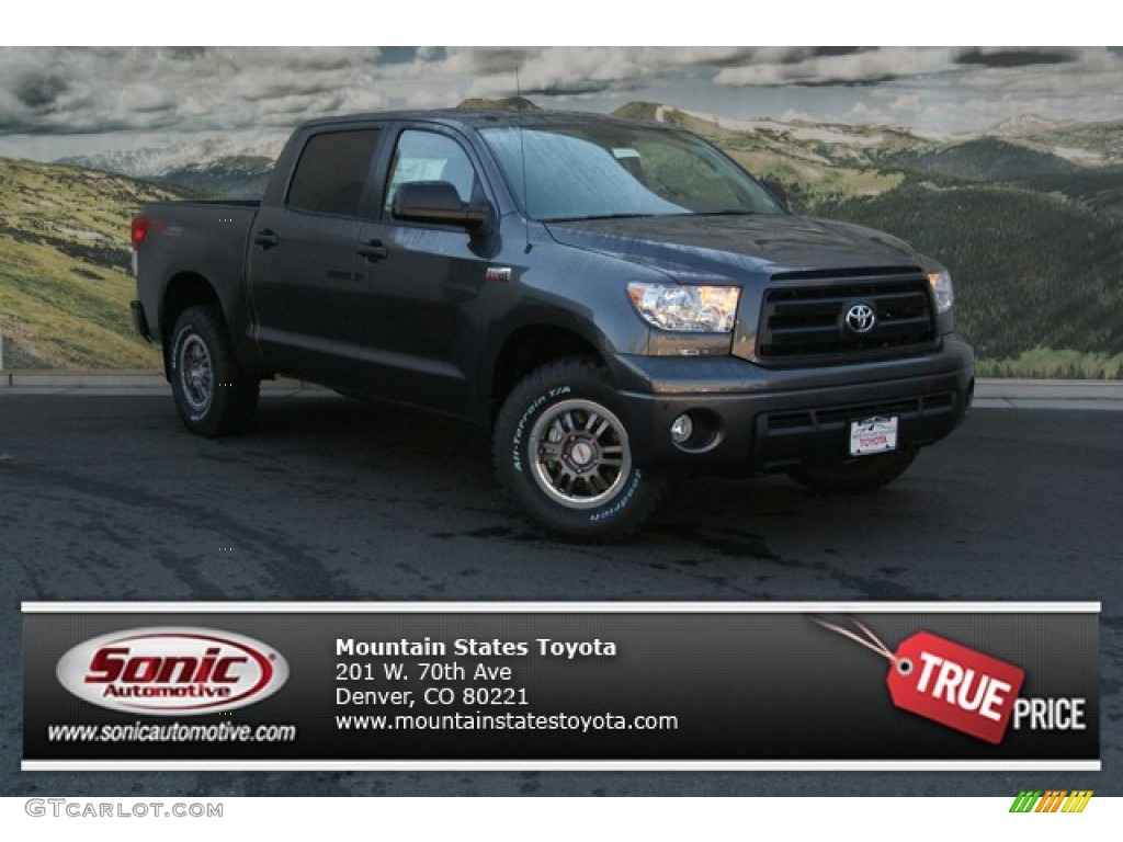 2013 Tundra TRD Rock Warrior CrewMax 4x4 - Magnetic Gray Metallic / Black photo #1