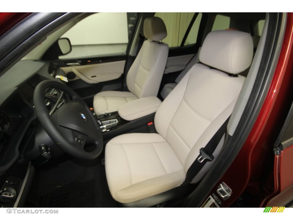 Oyster Interior 2014 BMW X3 xDrive28i Photo #83050710