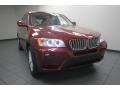 Vermilion Red Metallic - X3 xDrive28i Photo No. 5