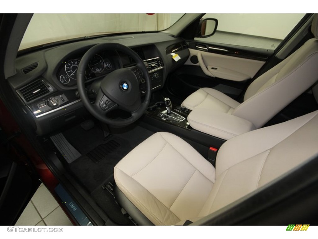 Oyster Interior 2014 BMW X3 xDrive28i Photo #83050894