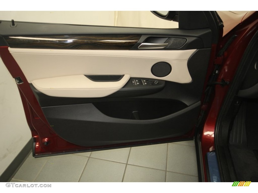 2014 BMW X3 xDrive28i Oyster Door Panel Photo #83050939