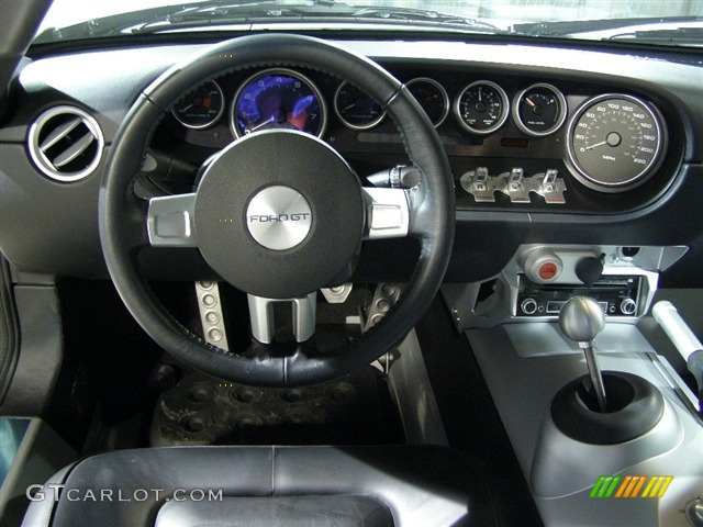 2005 Ford GT Standard GT Model Ebony Black Dashboard Photo #83052